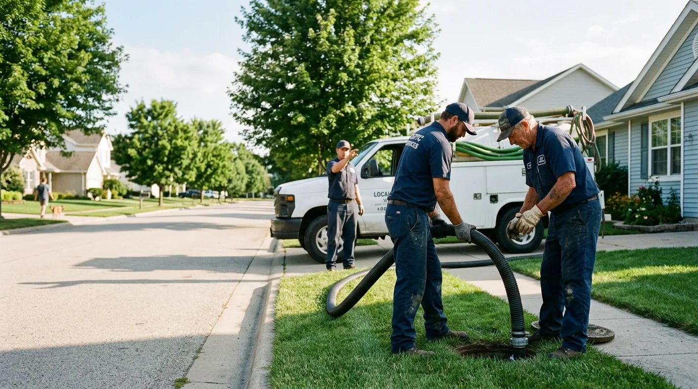 Septic Tank Cleaning in Iron Station, NC